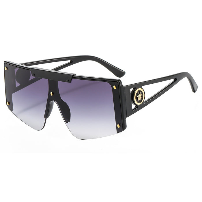 Wholesale Fashionable half frame personalized sunglasses trend