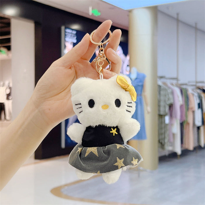 Wholesale Keychain Pendant Plush Doll Kate Cat School Bag Pendant