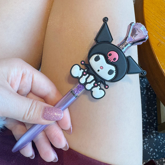 Wholesale Creative and Personalized Cartoon  Exam Press Gel Pen for Middle School Students and Girls with High-Looking Ballpoint Pens