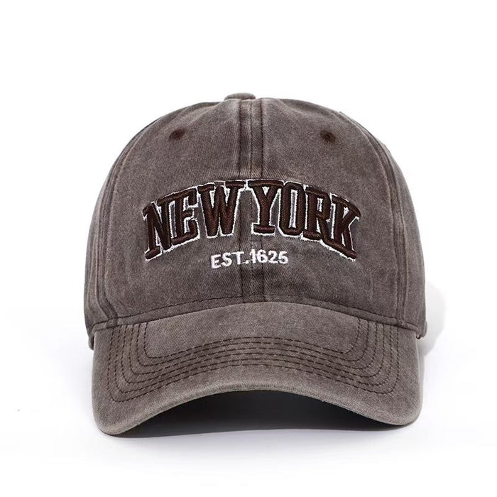 Wholesale Washed Cotton Hat Embroidered Outdoor Baseball Cap