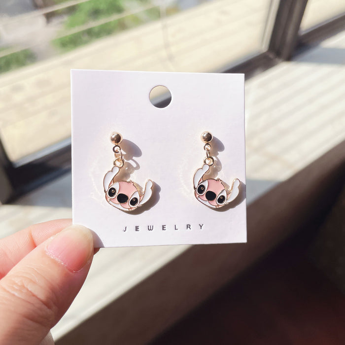 Wholesale Cartoon Alloy Earrings JDC-ES-KaLu001