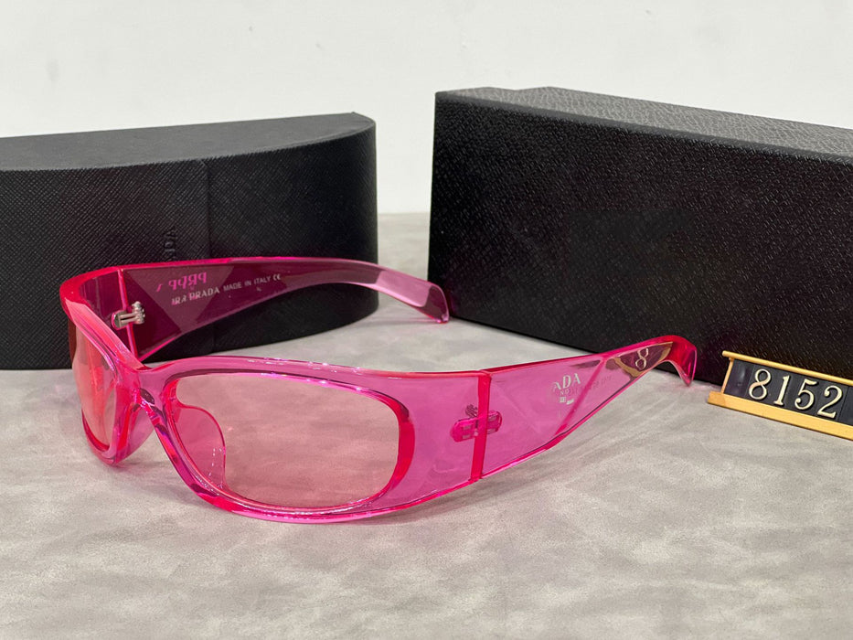 Wholesale  curved glasses women's anti-ultraviolet sunglasses sunglasses men's round face trend