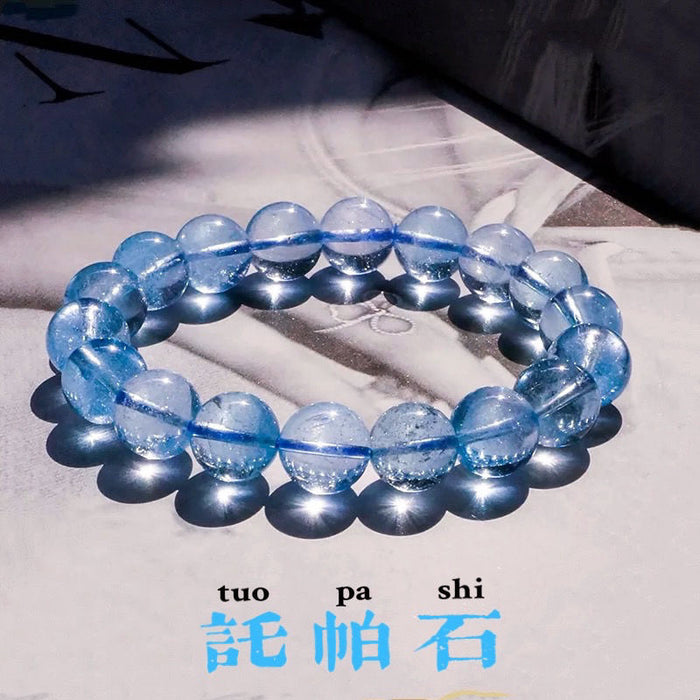 Wholesale Round bead bracelet, sapphire bracelet