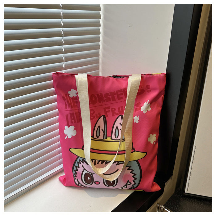 Wholesale Canvas bag, versatile shoulder bag, large capacity commuting tote bag, canvas bag for women