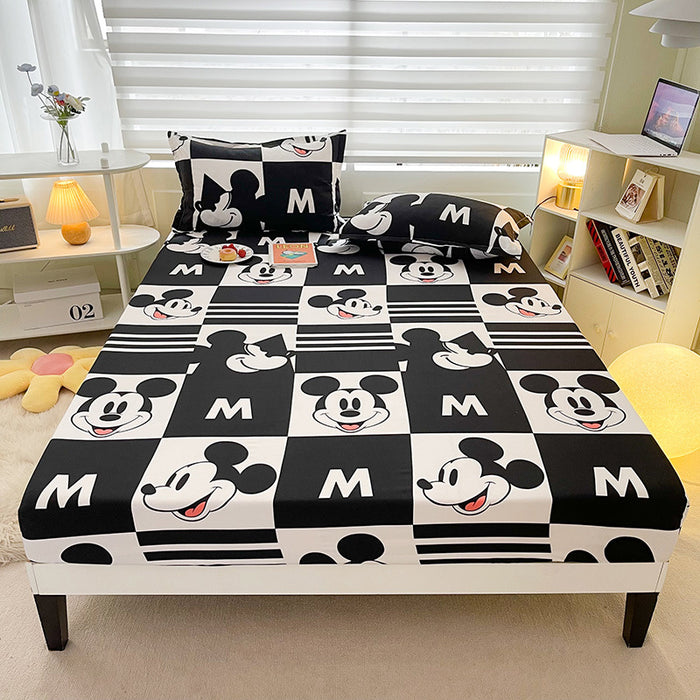 Wholesale Cartoon Bed Sheets, Dust Covers, Protective Covers, Skin Friendly and Frosted Bed Sheets  JDC-SEE-AiErMei005