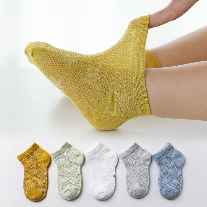 Wholesale 5pcs children' s socks baby sports socks large children' s stockings