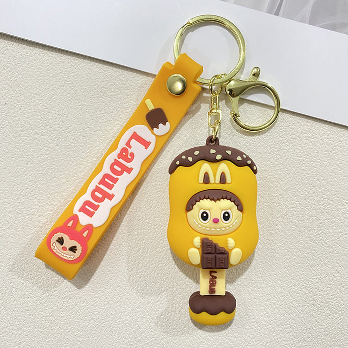 Wholesale Cartoon Ice Cream Keychain Cute Bag Pendant Doll