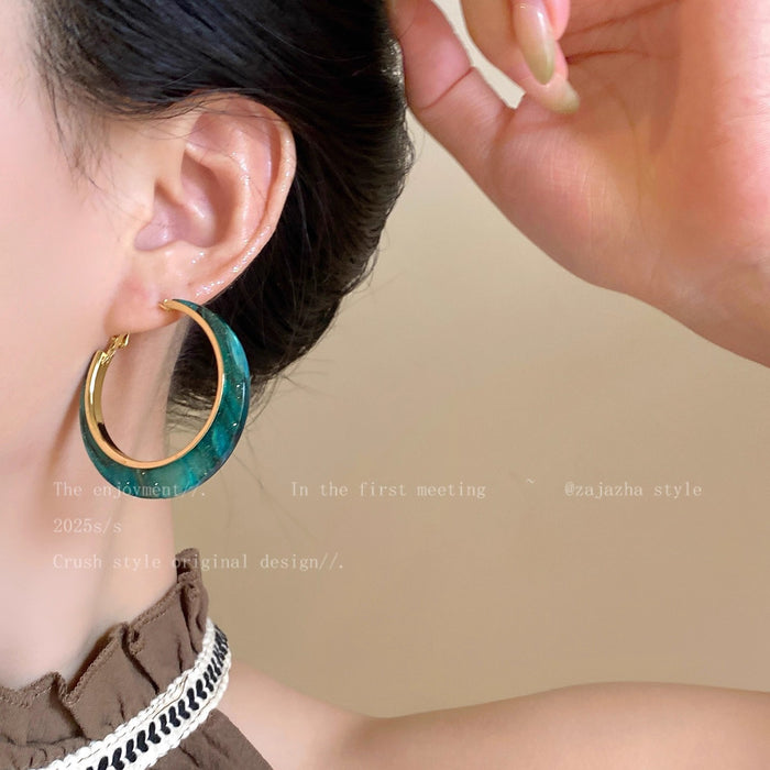 Wholesale Personality Large Hoop Earrings