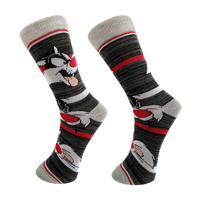 Wholesale Cotton Cartoon Middle Socks JDC-SK-YiYan074