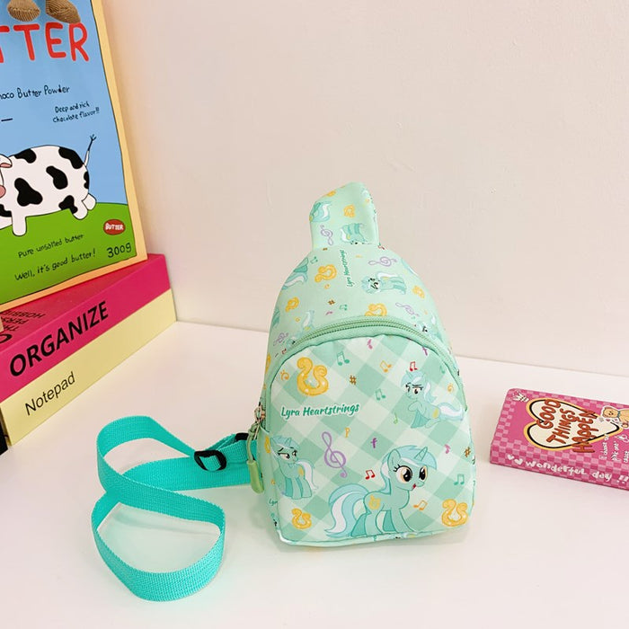 Wholesale Cartoon fashion backpack, children's trendy cute single shoulder crossbody bag, chest bag