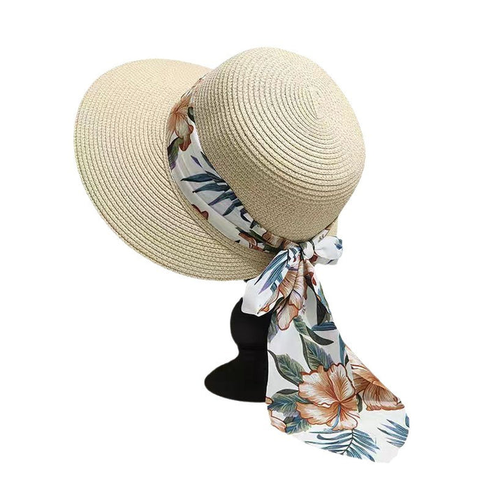 Wholesale Straw hat, sun protection, fisherman's hat, woven to prevent UV rays