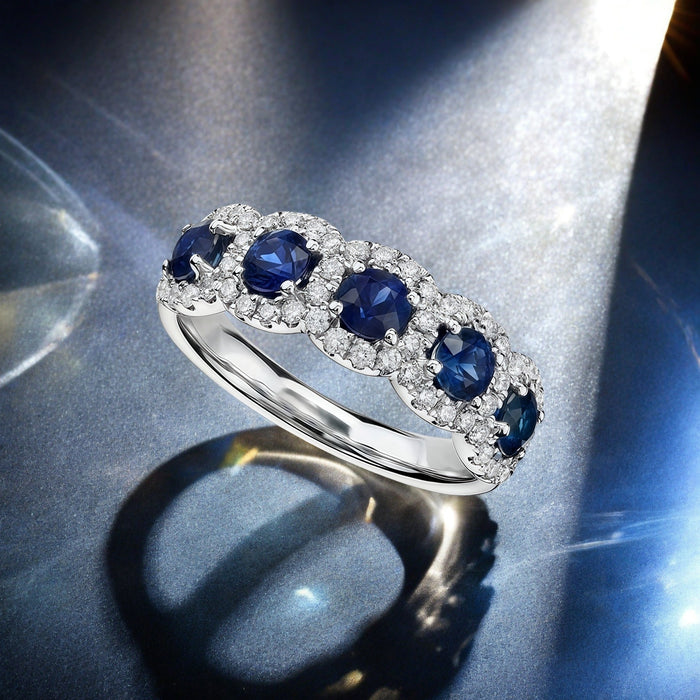 Wholesale Fashion, light luxury, personalized zircon rings, high-end accessories, wholesale of ring accessories