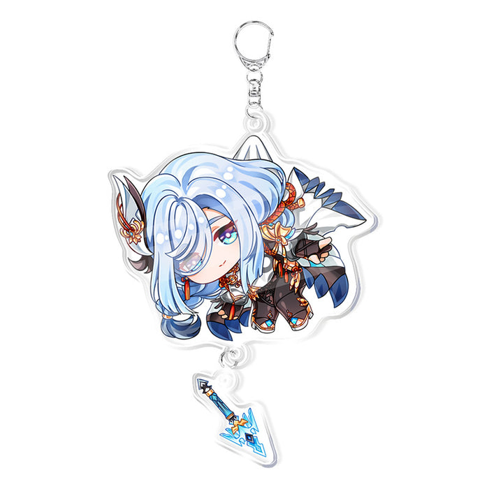 Wholesale Anime peripheral Yuan acrylic keychain accessory