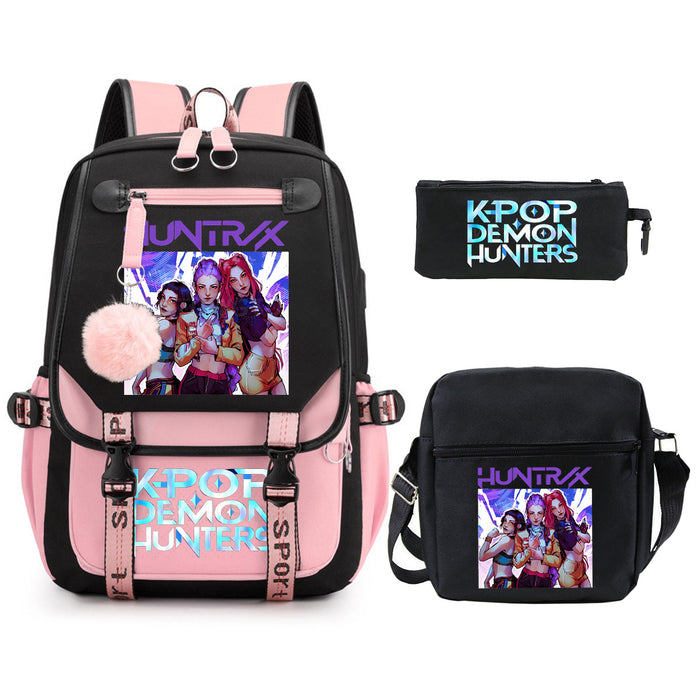 Wholesale Printed Children' s Fashion Backpack,  Large Capacity  Casual School Bag