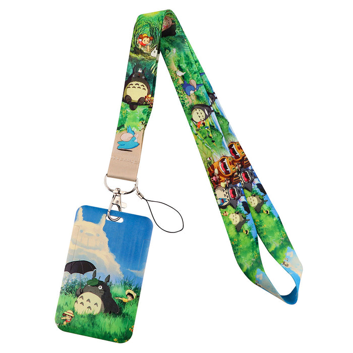 Wholesale 10 pcs Cute cartoon cat phone lanyard hard case keychain