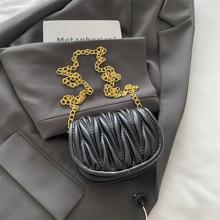 Wholesale Cute chain mini fashionable diagonal cross light luxury small bag