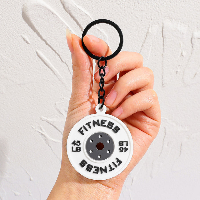 Wholesale Creative Mini Dumbbell Keychain