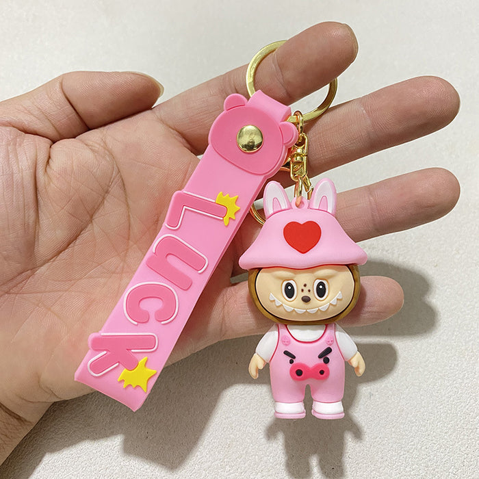 Wholesale Cross-Dressing Cute Series Keychain Car Backpack Doll Gift Keychain