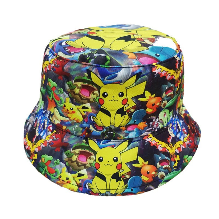 Wholesale Cartoon Children's Printing Cotton Bucket Hat JDC-FH-BoD019