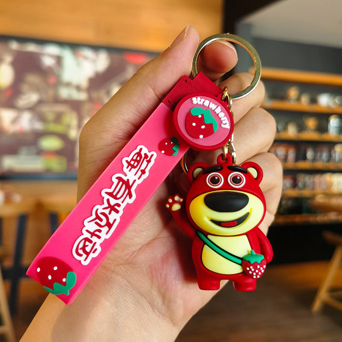 Wholesale Cartoon Doll Silicone Keychain JDC-KC-Tingm269