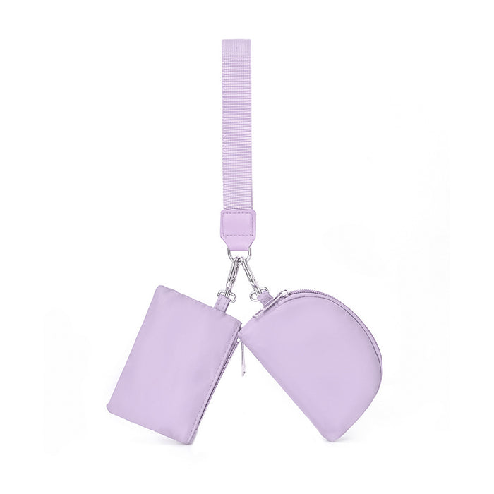 Wholesale Same style wrist bag, portable Lulu card bag, bank card mini change storage bag