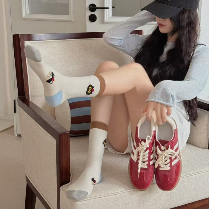 Wholesale Versatile casual socks with cotton midsole socks