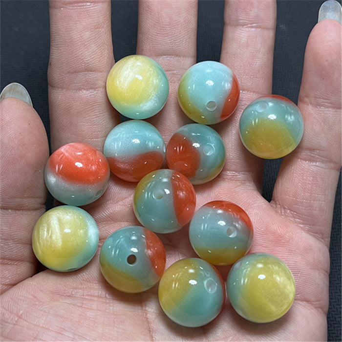 Wholesale 200pcs 16MM Cat Eye Resin Beads JDC-BDS-Xiaox003