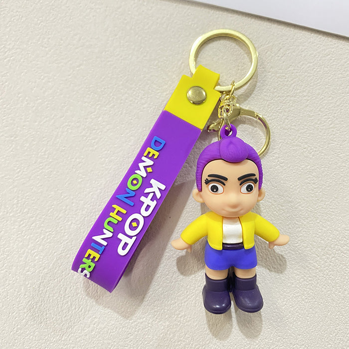 Wholesale KPOP anime-themed personalized character keychains
