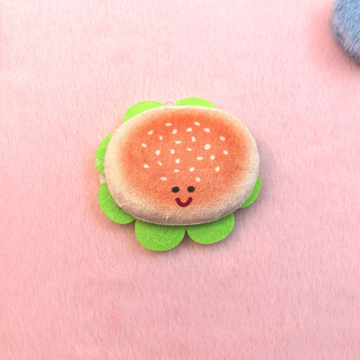 Wholesale Simulation Cartoon Food Plush Doll Pendant Snack Keychain Doll Cute