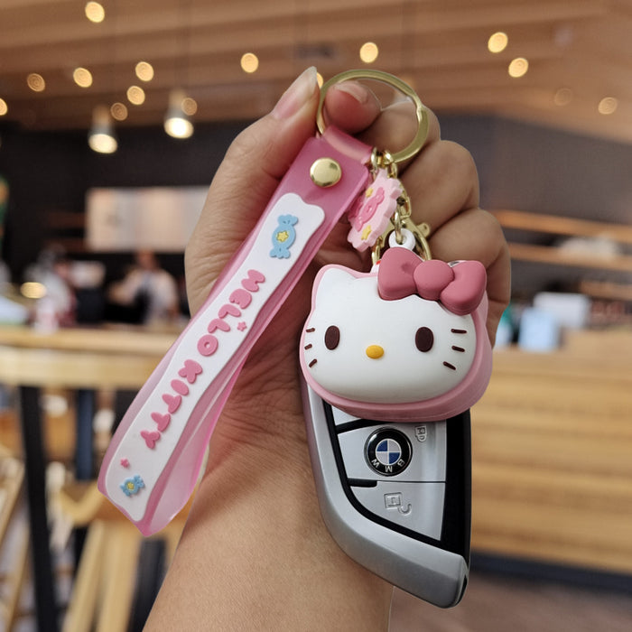 Wholesale Cartoon Silicone Doll Keychain JDC-KC-ZhuoRan016