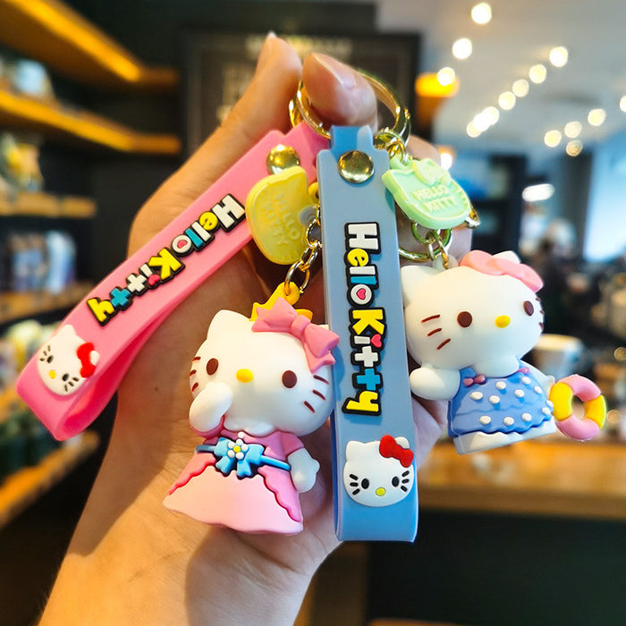 Wholesale Cartoon Doll Silicone Keychain JDC-KC-Tingm259