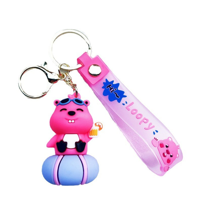 Wholesale Cartoon Doll PVC Keychain JDC-KC-ChuC017