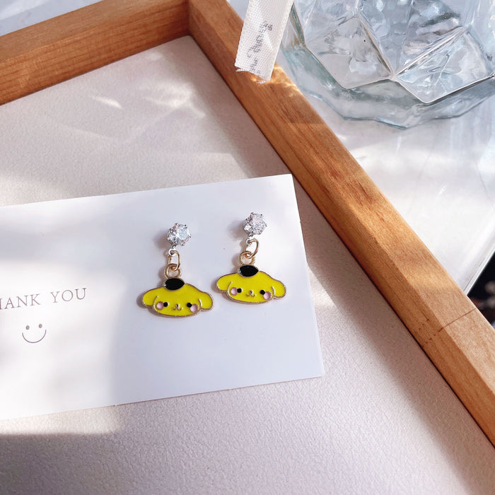 Wholesale Cartoon Alloy Earrings JDC-ES-KaLu002