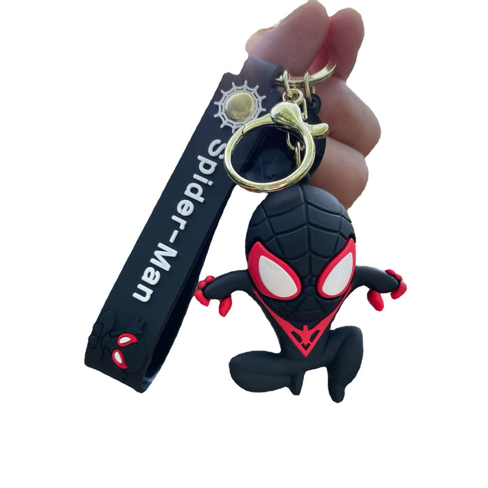 Wholesale Silicone doll keychain, internet famous car key pendant, creative bag decoration