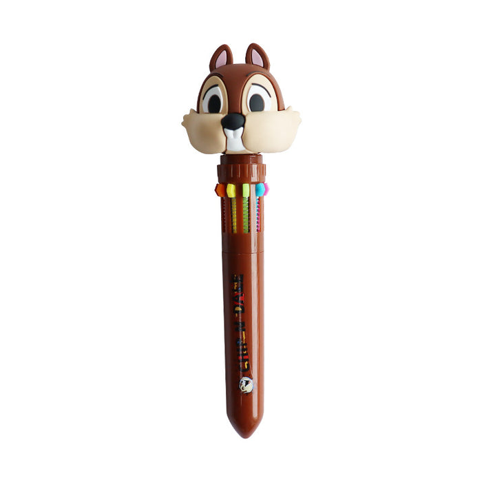 Wholesale 10-Color Press Pen Set - Cartoon Stationery for Students