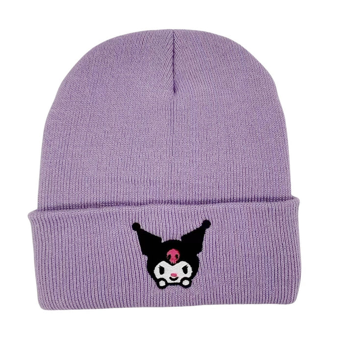 Wholesale Cartoon Embroidery Acrylic Wool Knitted Hat JDC-FH-Shengn004