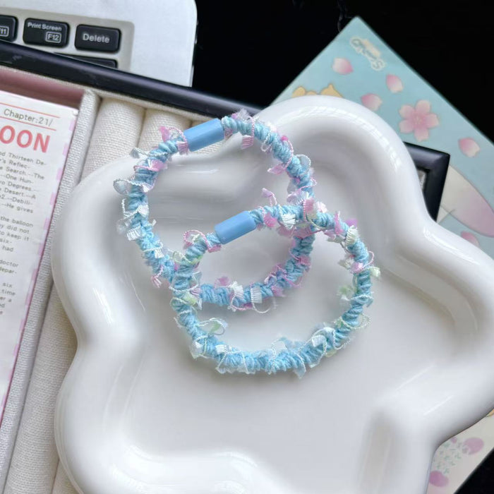 Wholesale tassel hair rope hair rubber band head rope small fresh hair rope