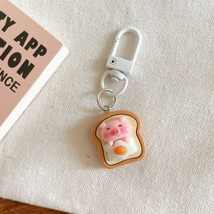 Wholesale Keychain pendant cartoon student girl hanging accessory with accessories