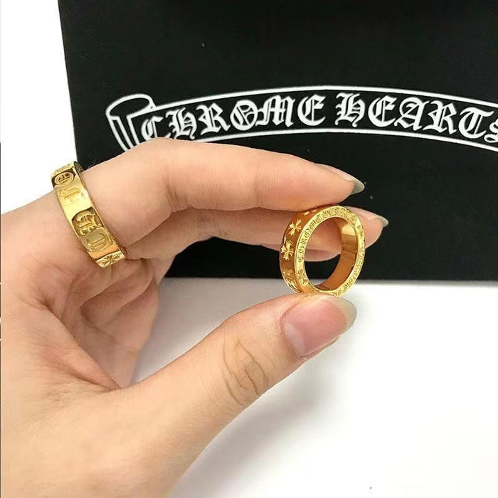 Wholesale Gilded True Love Ring, Fashionable Personalized Punk Ring, Pair Ring