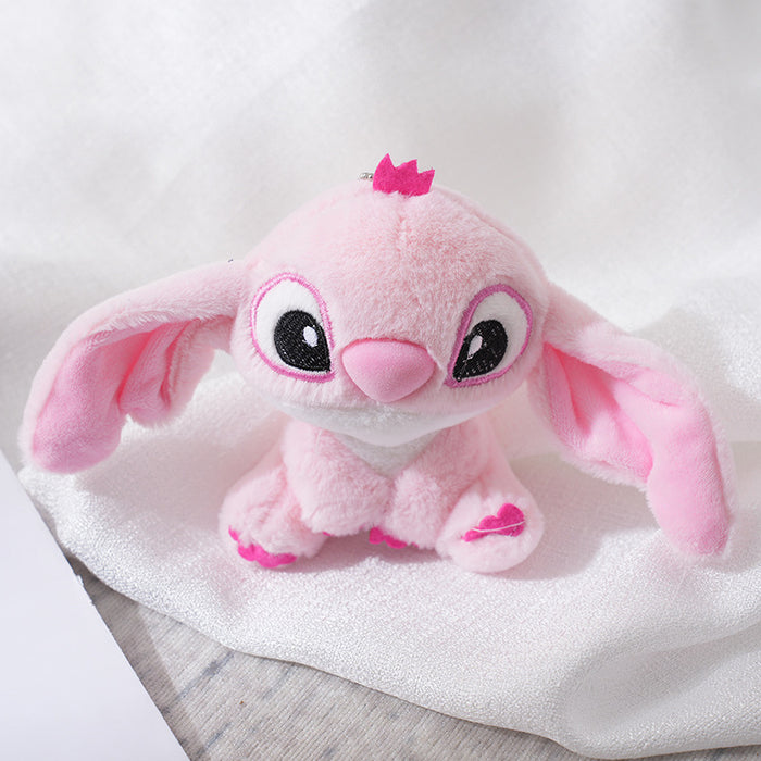 Wholesale Plush Keychain Sitting Plush Toy 12cm Keychain Pendant