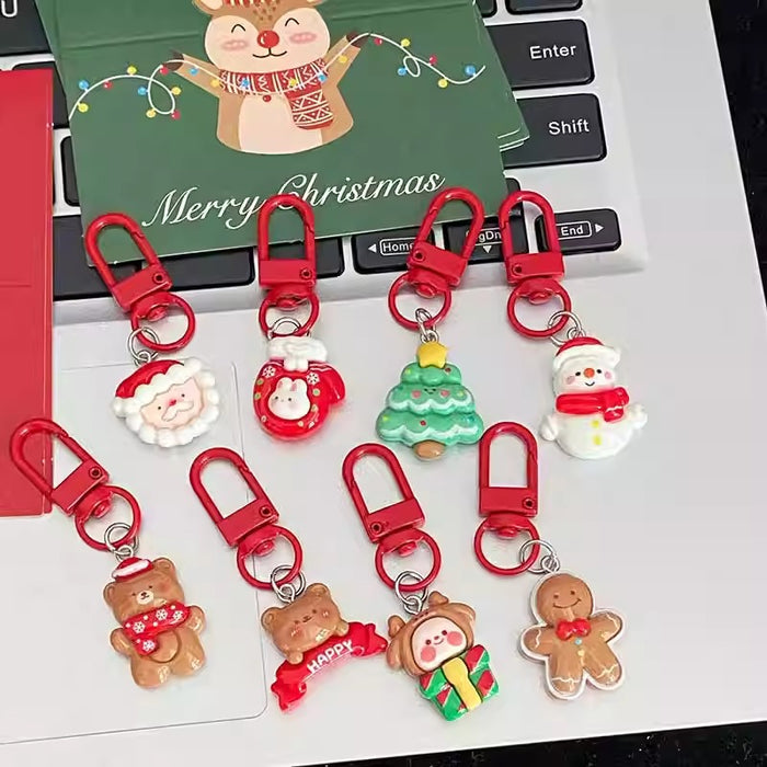 Wholesale Cute Cartoon Resin Keychain Pendant - Party Gift Bag Charm MOQ≥10