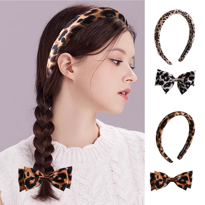 Wholesale Leopard Hair Band Women's Hair Band Headwear
