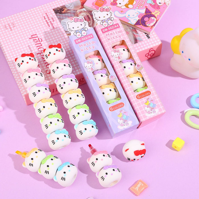 Wholesale Cute Cartoon Jenga Highlighter Pen
