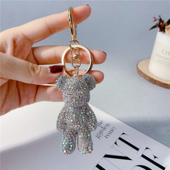 Wholesale Diamond Bear Keychains JDC-KC-JFan018