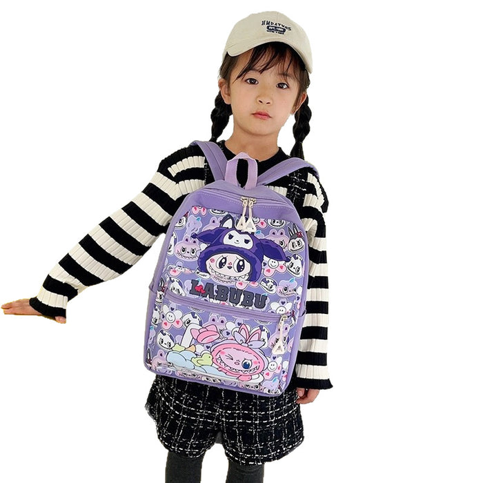 Wholesale Print Multi-Color Children' s Trendy Backpack Foreign Style Large Capacity Student School Bag