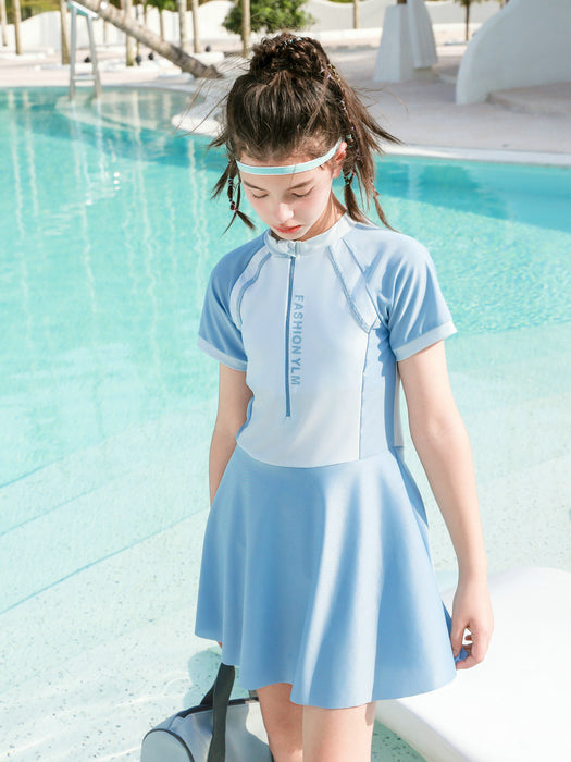 Wholesale New swimsuit one-piece sun protection skirt style swimsuit