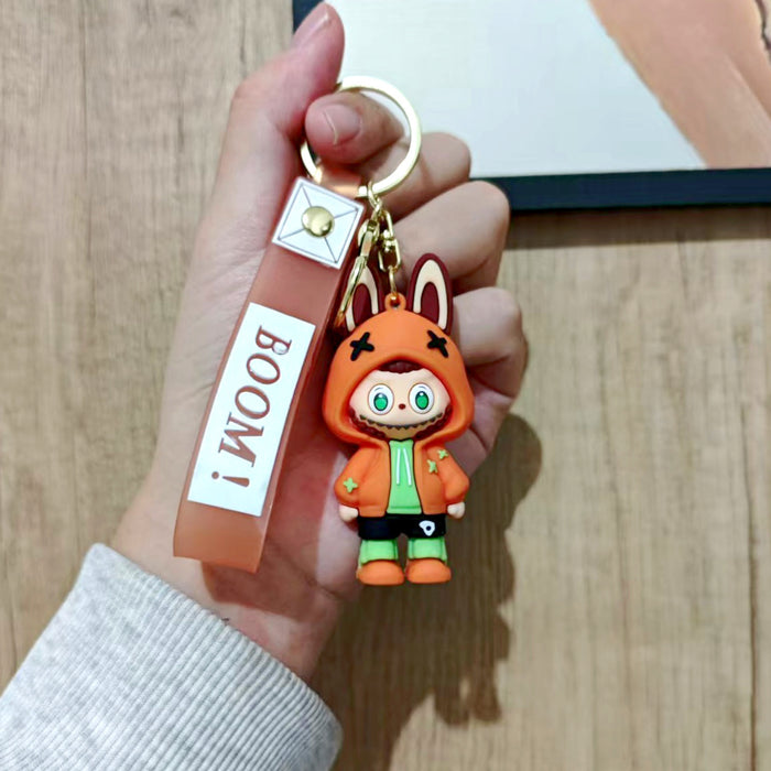 Wholesale Internet celebrity keychain pendant, cute doll backpack ornament