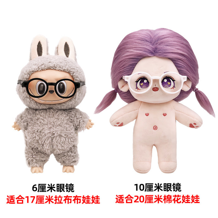 Wholesale Doll glasses cotton doll cute doll toy accessories