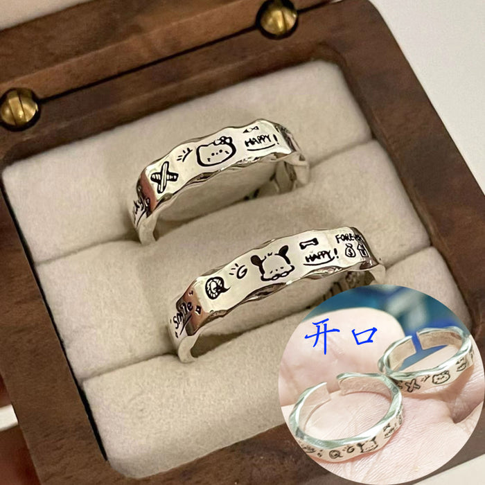 Wholesale Double Layer Stacked Titanium Steel Love Snake Bone Necklace