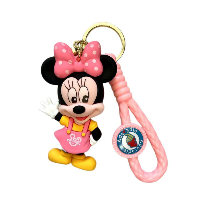 Wholesale Cartoon Doll Silicone Keychain JDC-KC-MingT010